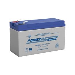 Batería 12V, 7AH, Para Respaldo, Tecnologías AGM/VRLA, 5 Años Vida Útil, Terminales F1, Reconocida UL