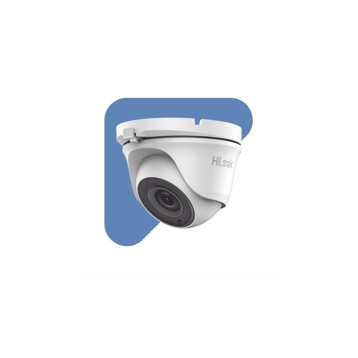 Turret TURBOHD 5 Megapíxel / 85° de Visión / Lente 2.8 mm / Exterior IP66 / IR EXIR 20 mts / TVI-AHD-CVI-CVBS / Metal