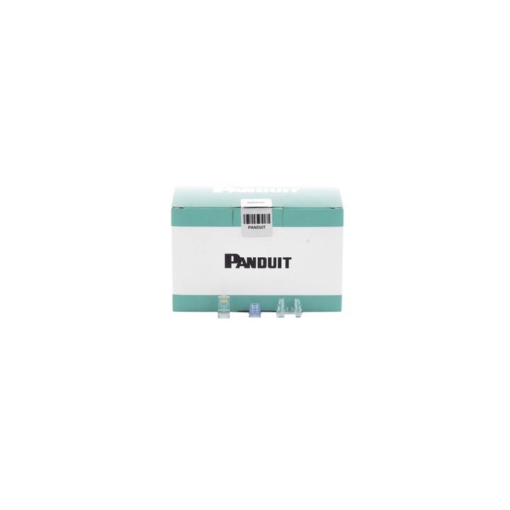 Plug RJ45 Cat6A, Para Cable UTP de Calibre 26 AWG, Chapado en Oro de 50 Micras, Paquete de 100 Piezas
