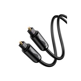 Cable Óptico Toslink (S/PDIF) de Alta Calidad para Audio Digital / 3 Metros (9.84 Pies) / Tapa de Protección / Dolby
