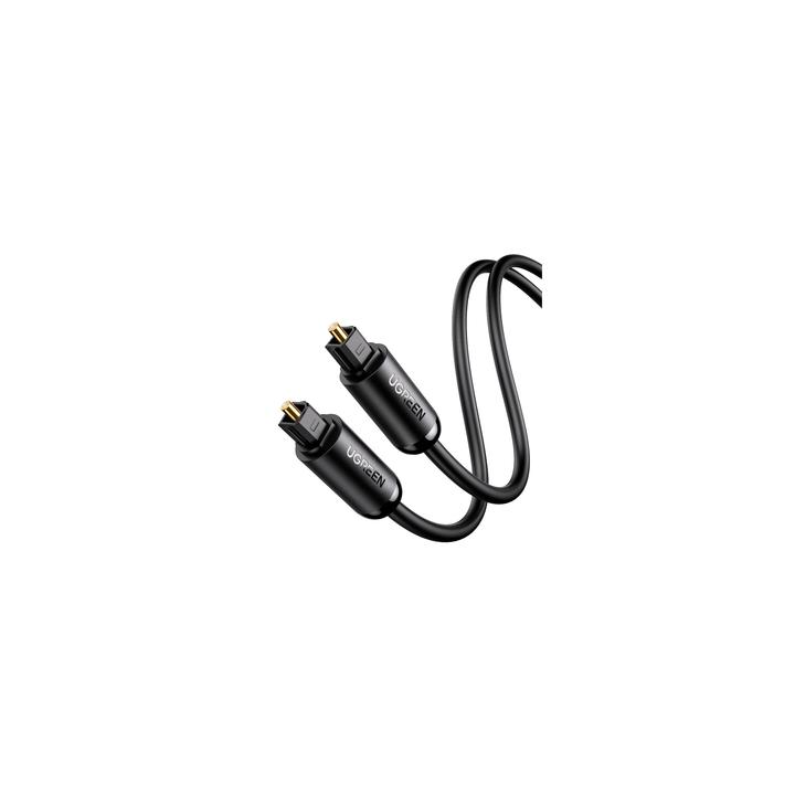 Cable Óptico Toslink (S/PDIF) de Alta Calidad para Audio Digital / 3 Metros (9.84 Pies) / Tapa de Protección / Dolby