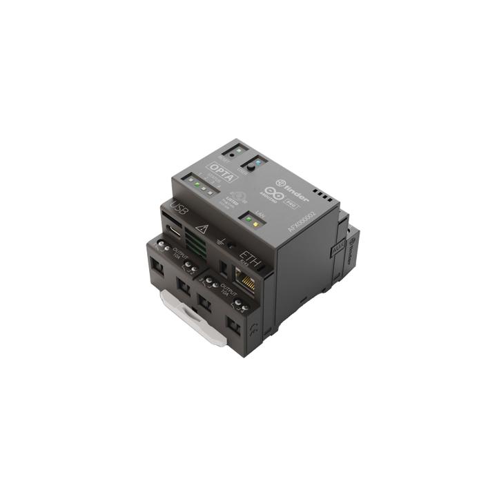 PLC Industrial Arduino Opta / Micro PLC IoT / Dual-core STM32H747XI / 8 Entradas Analógicas-Digitales / 4 Relés 10A /