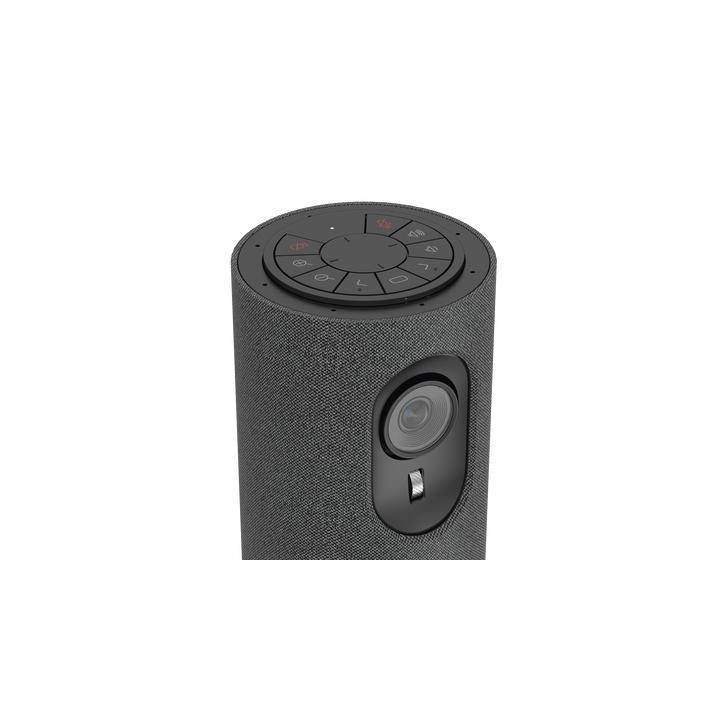 Cámara de Videoconferencia Portátil / Resolución de 2 Megapixel (Full HD) / 4 Micrófonos / Altavoz 5 W / Conexión