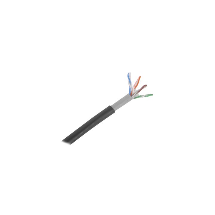 Bobina de Cable de 305 Metros (1000 Pies), Cat5E, con Gel, para Intemperie, Doble Forro Extrema Humedad, Bajo Tierra,