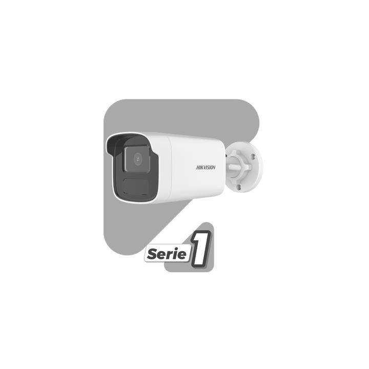 [PROTECCIÓN ACTIVA] Bala IP 4 Megapíxel / ACUSENSE Lite (Detección de Humanos y Vehiculos) / Lente 4 mm / Audio de