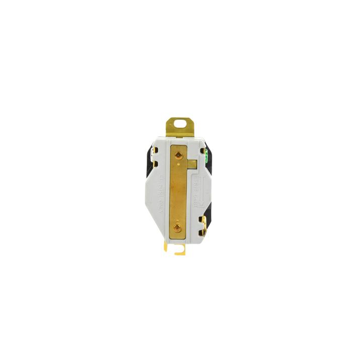 Receptáculo de Media Vuelta Industrial 30 A 125 V CA 2 Polos 3 Hilos (Nema L5-30R) Color Negro