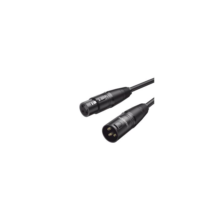 Cable para Micrófono XLR Tipo Canon Macho a Hembra | 5 Metros Plug & Play | Anti interferencias | Triple Blindaje |