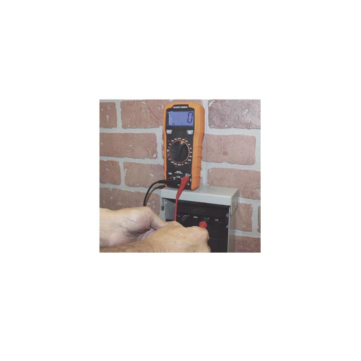Multímetro Digital con Selección Manual Rango 600V CAT III con Protección de Alerta LED del Cable de Prueba