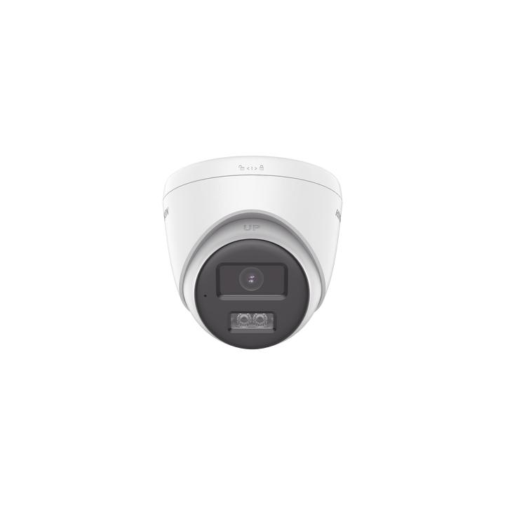 [Audio Bidireccional + Dual Light + ColorVu] Turret TURBOHD 3k (5 Megapixel) / Lente 2.8 mm / 40 mts IR EXIR + 40 mts