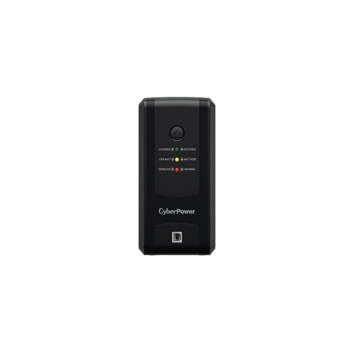 UPS de 1000 VA/500 W, Topología Línea Interactiva, Entrada 120 Vca  NEMA 5-15P, y 8 Salidas NEMA 5-15R, Puerto USB,