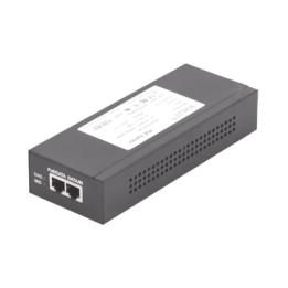 Inyector Super Hi-PoE / 56 Vcc / 60 Watts / Para Domos HIKVISION PTZ / IP (-AE / DE) / Soporta 802.3 af / at / Para