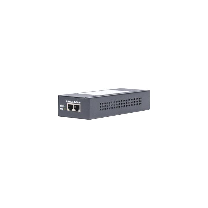 Inyector Super Hi-PoE / 56 Vcc / 60 Watts / Para Domos HIKVISION PTZ / IP (-AE / DE) / Soporta 802.3 af / at / Para