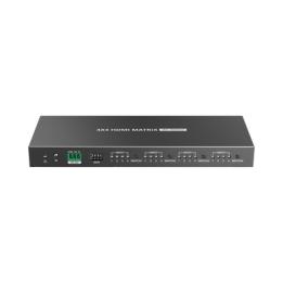 Matricial 4x4 HDMI | 4K@60Hz | Soporta HDR10 | Configuración EDID | Múltiples Modos de Conmutación