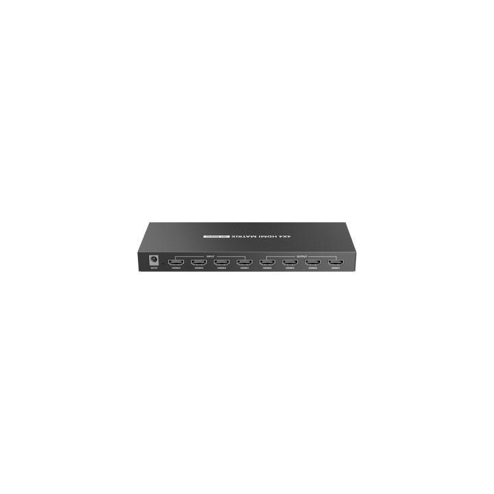 Matricial 4x4 HDMI | 4K@60Hz | Soporta HDR10 | Configuración EDID | Múltiples Modos de Conmutación