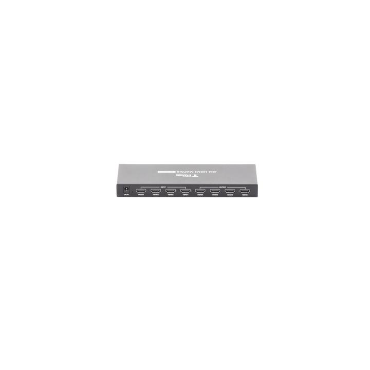 Matricial 4x4 HDMI | 4K@60Hz | Soporta HDR10 | Configuración EDID | Múltiples Modos de Conmutación