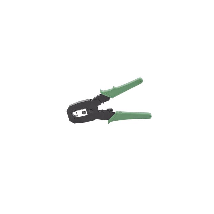 Pinzas para plegar (Ponchadoras) cables RJ11, RJ12, RJ45 telefónicos y cables de red Cat5e, Cat6, Cat6a y con