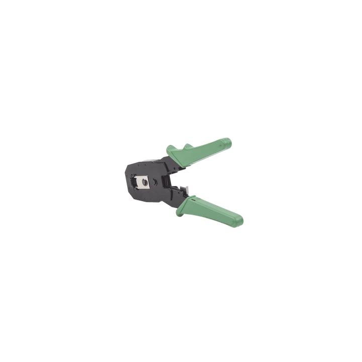 Pinzas para plegar (Ponchadoras) cables RJ11, RJ12, RJ45 telefónicos y cables de red Cat5e, Cat6, Cat6a y con