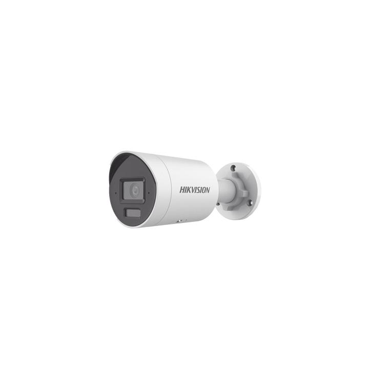 [Dual Light + 2 Micrófonos Integrados] Bala IP 8 Megapixel (4K) / Lente 2.8 mm / 40 mts Luz Blanca + 40 mts IR /