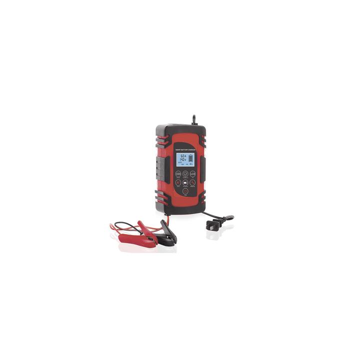 Cargador de Baterías / 12 o 24 Vcc / hasta 40 Ah / 2, 4 o 6 A / Display LCD