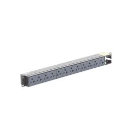 PDU Básico para Distribución de Energía, Enchufe de Entrada NEMA 5-15P, Con 12 Contactos NEMA 5-20R, Instalación