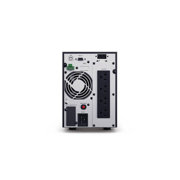 UPS de 2000 VA/1800 W, Online Doble Conversión, Entrada 120 Vca NEMA 5-20P, Onda Senoidal Pura, Tipo Torre, Con 6