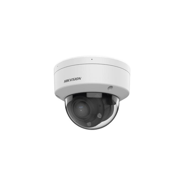 Domo IP 4 Megapíxel / Lente Motorizado 2.8 a 12 mm / Dual Light (30 mts IR + 30 mts Luz Blanca) / ACUSENSE Lite /