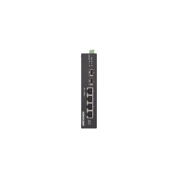 Switch Industrial No Administrable Gigabit / 3 Puertos Gigabit PoE+ (30 W) + 1 Puerto Gigabit PoE++ (60 W) / 2 Puertos