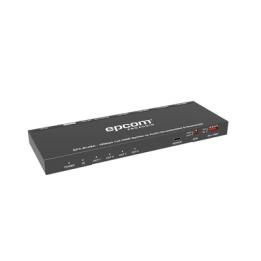 Splitter HDMI 1x4 | 1 Entrada a 4 salidas (Simultaneas) | 4K@60Hz | Extractor de Audio | Down Scaler | HDR  4:4:4 |
