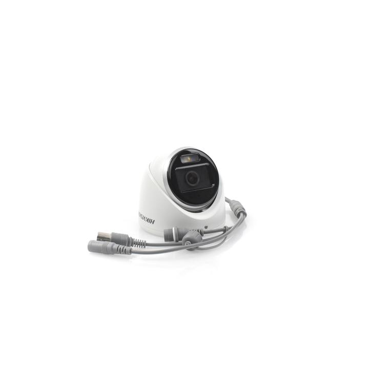 [ColorVu] Turret TURBOHD 3K (5 Megapixel) / Micrófono Integrado / Lente 2.8 mm / Imagen a Color 24/7 / 20 mts Luz