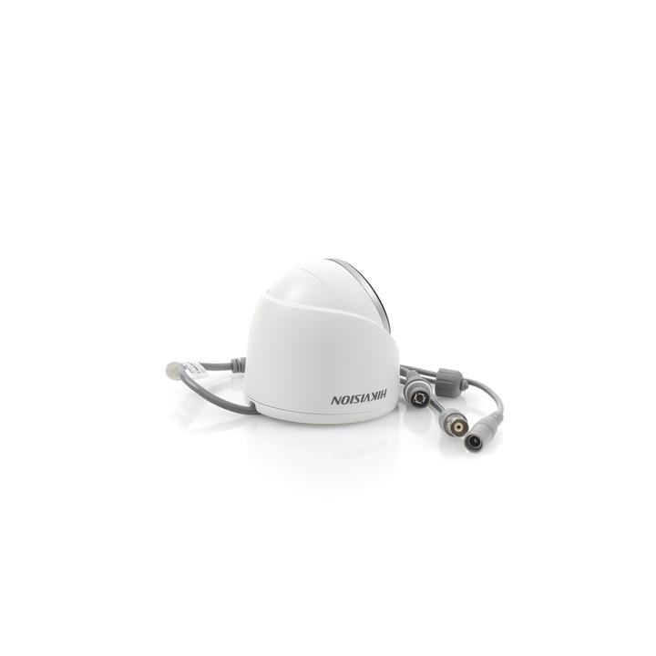 [ColorVu] Turret TURBOHD 3K (5 Megapixel) / Micrófono Integrado / Lente 2.8 mm / Imagen a Color 24/7 / 20 mts Luz