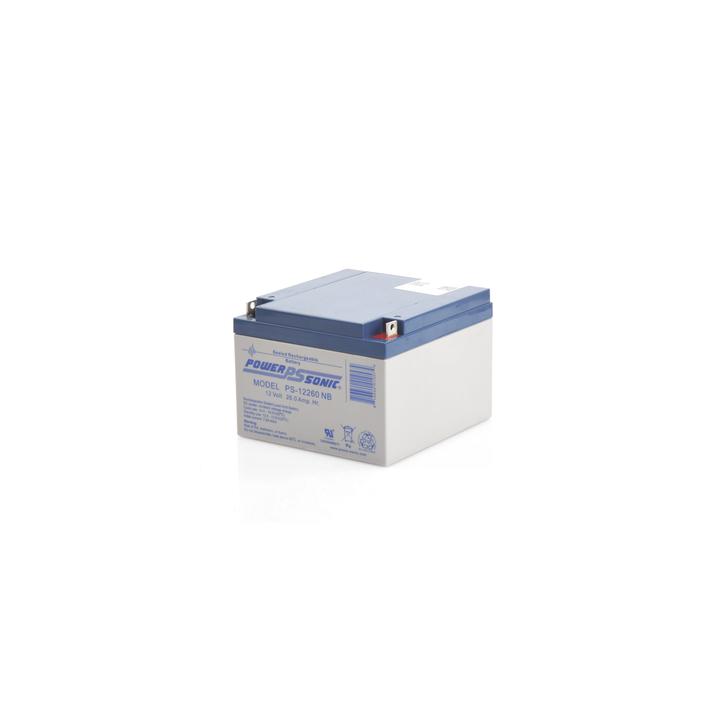 Batería 12V, 26AH, Para Respaldo, Tecnologías AGM/VRLA, 5 Años Vida Útil, Terminales NB, Reconocida UL