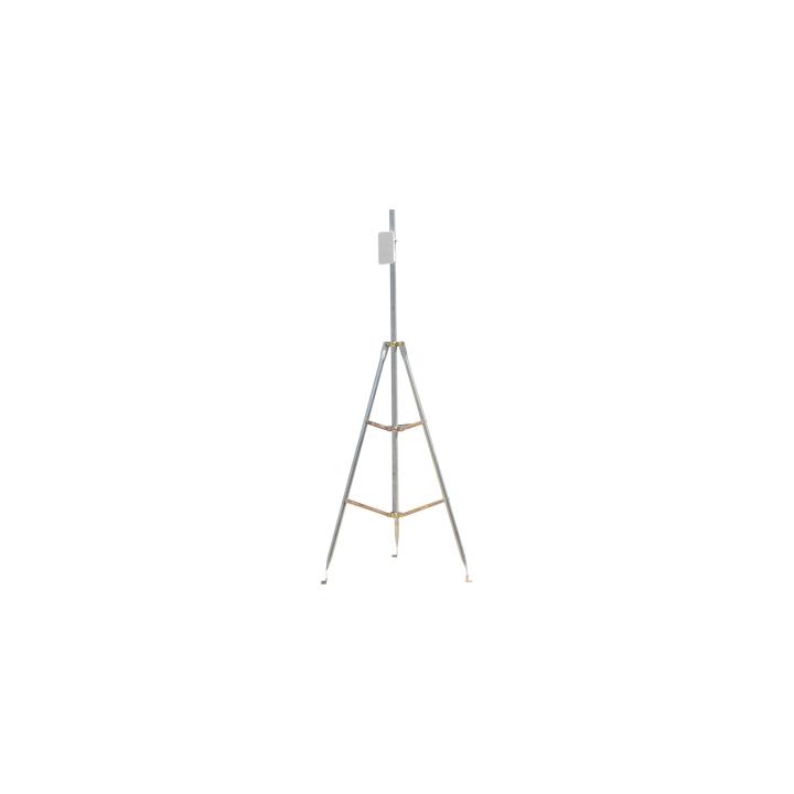 Kit de Montaje de Tripie con Mástil de 3 metros Ideal para instalar Antenas, Radios, Cámaras, etc...