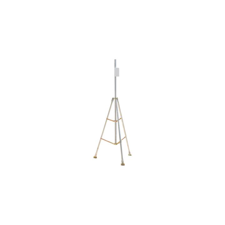 Kit de Montaje de Tripie con Mástil de 3 metros Ideal para instalar Antenas, Radios, Cámaras, etc...