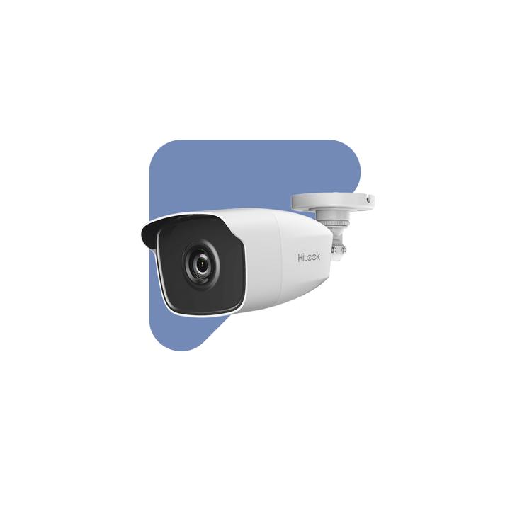 Bala TURBOHD 2 Megapíxeles (1080p) / Gran Angular 103º / Lente 2.8 mm / METAL / IR EXIR Inteligente 40 mts / Exterior
