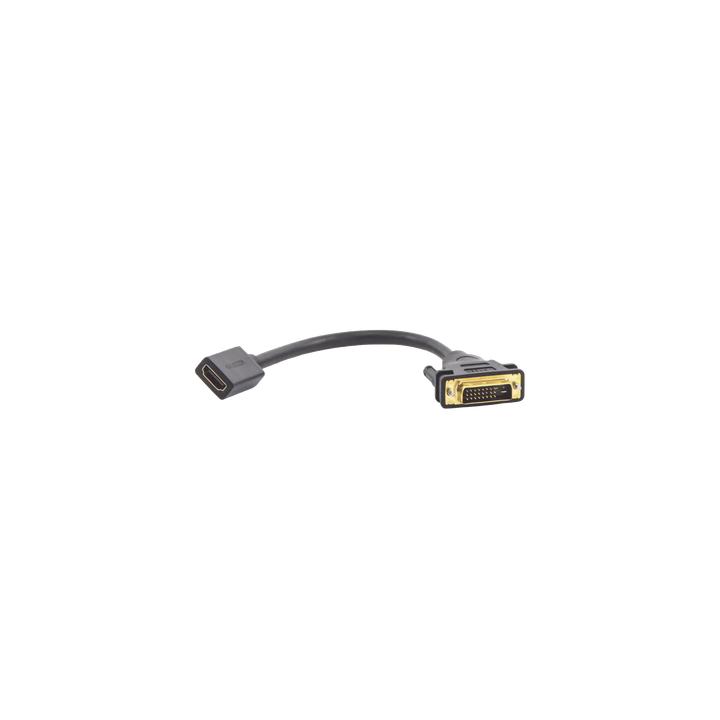 Convertidor DVI Macho a HDMI Hembra | Bidireccional | DVI 24+1 | 1080P@60Hz | Cable de 22 cm (8.66 Pulgadas) | Negro