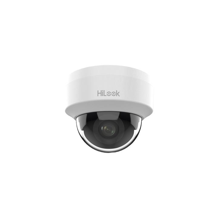 HiLook Series / Domo IP 2 Megapixel (1080p) / Lente 2.8 mm (Gran Angular) / 20 mts IR / Interior / PoE / dWDR / H.265+