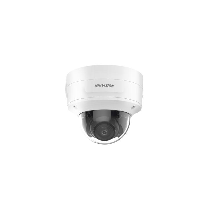 Domo IP 4 Megapixel / Lente Mot. 2.7 a 13.5 mm / 40 mts IR EXIR / Exterior IP66 / IK10 / DARKFIGHTER / Audio y Alarma