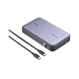 Power Bank de 20000mAh | 3 Salidas 100W Max. | USB-A + 2 USB-C | PD 3.0 | QC3.0 | FCP | SCP | Pantalla Inteligente |