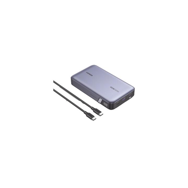 Power Bank de 20000mAh | 3 Salidas 100W Max. | USB-A + 2 USB-C | PD 3.0 | QC3.0 | FCP | SCP | Pantalla Inteligente |