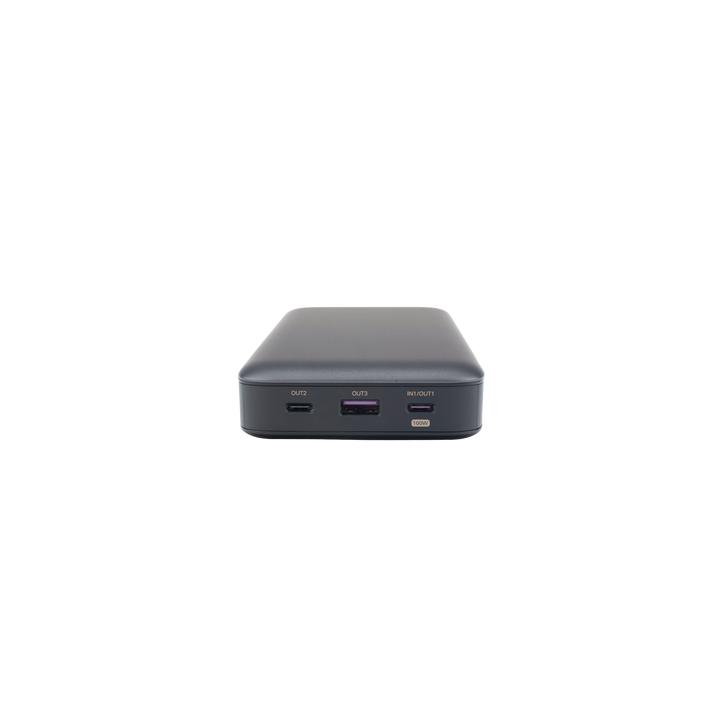 Power Bank de 20000mAh | 3 Salidas 100W Max. | USB-A + 2 USB-C | PD 3.0 | QC3.0 | FCP | SCP | Pantalla Inteligente |