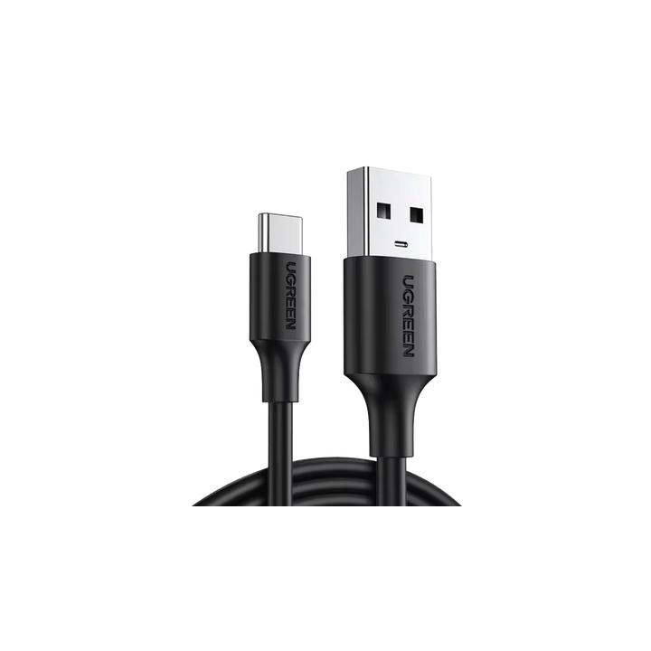 Cable USB-A a USB-C | 1 Metro | Carga y Sincronización de Datos | Carga Rápida 60W | Datos 5 Gbps | QC 3.0/2.0 | FPC