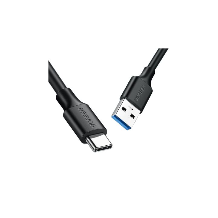 Cable USB-A a USB-C | 1 Metro | Carga y Sincronización de Datos | Carga Rápida 60W | Datos 5 Gbps | QC 3.0/2.0 | FPC