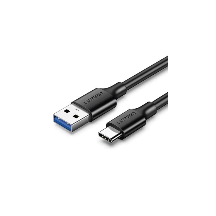 Cable USB-A a USB-C | 1 Metro | Carga y Sincronización de Datos | Carga Rápida 60W | Datos 5 Gbps | QC 3.0/2.0 | FPC