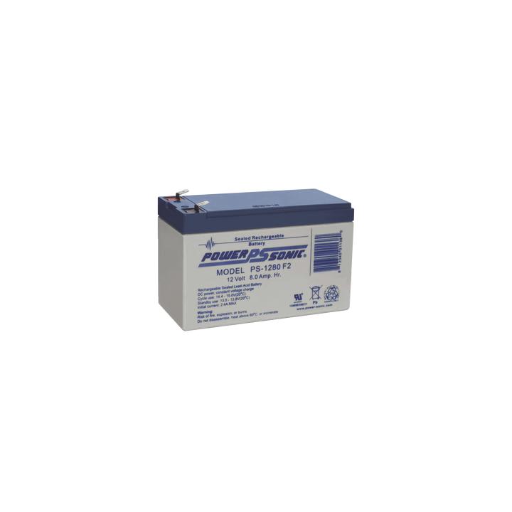 Batería 12V, 8AH, Para Respaldo, Tecnologías AGM/VRLA, 5 Años Vida Útil, Terminales F2, Reconocida UL