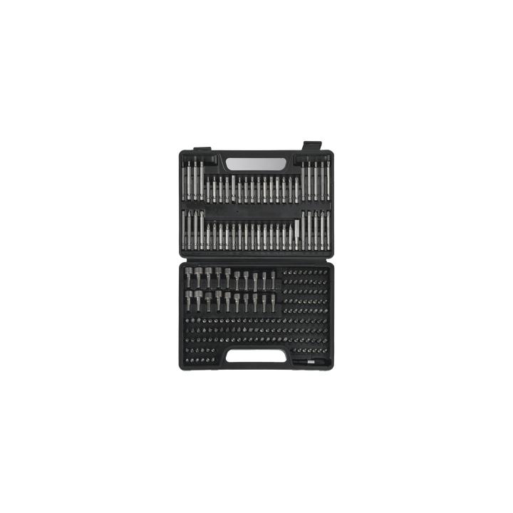 Juego de 208 Puntas para Taladro Entrada Hexagonal 1/4". Incluye Estuche.