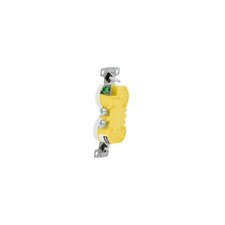 Contacto Duplex 15A 125V/ 2 Polos 3 Hilos/ Nema 5-15R/ Color Blanco.