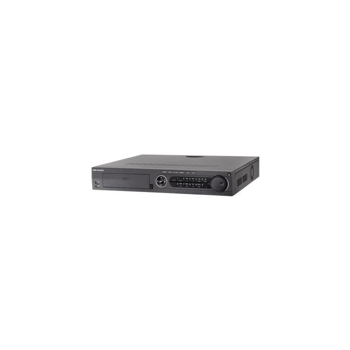 DVR 32 Canales TurboHD + 16 Canales IP / 3K Lite / 5 Megapixel Lite / 4 Bahías de Disco Duro / Audio por Coaxitron /