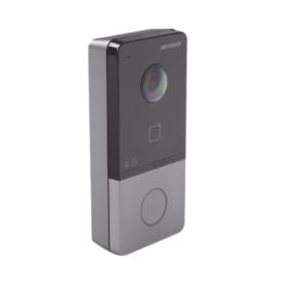 Videoportero IP 2 Megapixel / PoE Estandar / IP65  / Apertura desde Hik-connect / Soporta 1 Departamento y Hasta 6