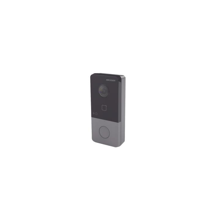 Videoportero IP 2 Megapixel / PoE Estandar / IP65  / Apertura desde Hik-connect / Soporta 1 Departamento y Hasta 6