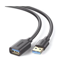 Cable Extensor USB 3.0 / 1 Metro / Macho-Hembra / 5 Gbps / Ultra Durabilidad / Núcleo de cobre estañado 28/22 AWG /